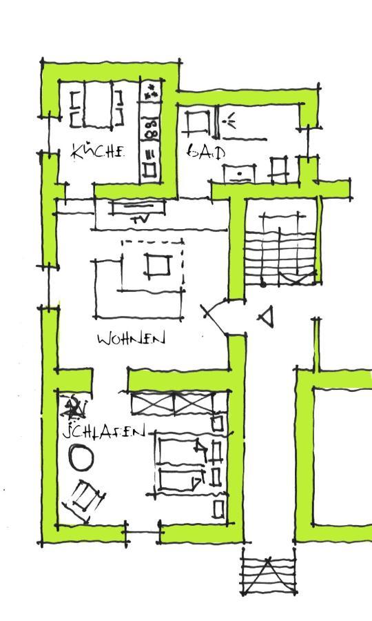 Komfort-Apart Paula Merzig Esterno foto